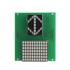 Mitsubishi Elevator Parts Elevator Intercom Display Board PCB P235710B000G12 G02 LHA-023ALC130A100