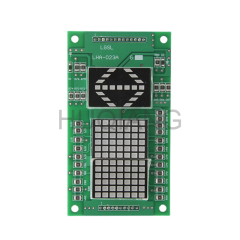 Mitsubishi Elevator Parts Elevator Intercom Display Board PCB P235710B000G12 G02 LHA-023ALC130A100