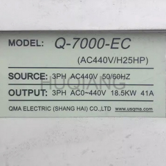 QMA Lift Spare Parts Elevator Inverter Q-7000-EL Q-7000-IP Q-7000-EC 7.5KW 11KW 15KW
