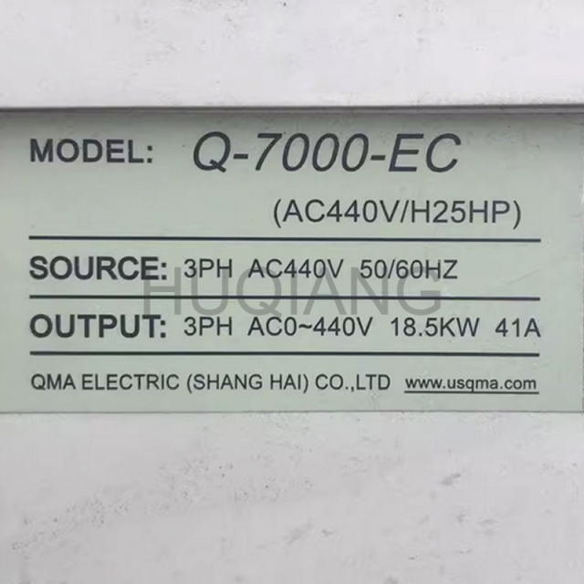 QMA Lift Spare Parts Elevator Inverter Q-7000-EL Q-7000-IP Q-7000-EC 7.5KW 11KW 15KW