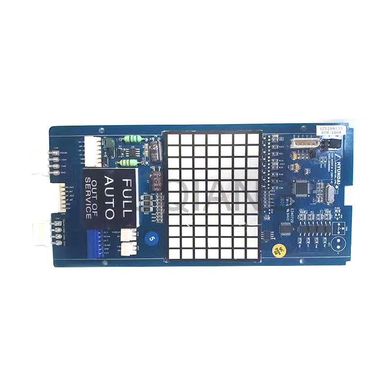 Shanghai Hyundai Elevator Parts STVF9 Elevator Intercom Board PCB HIP-WDOT 26400001