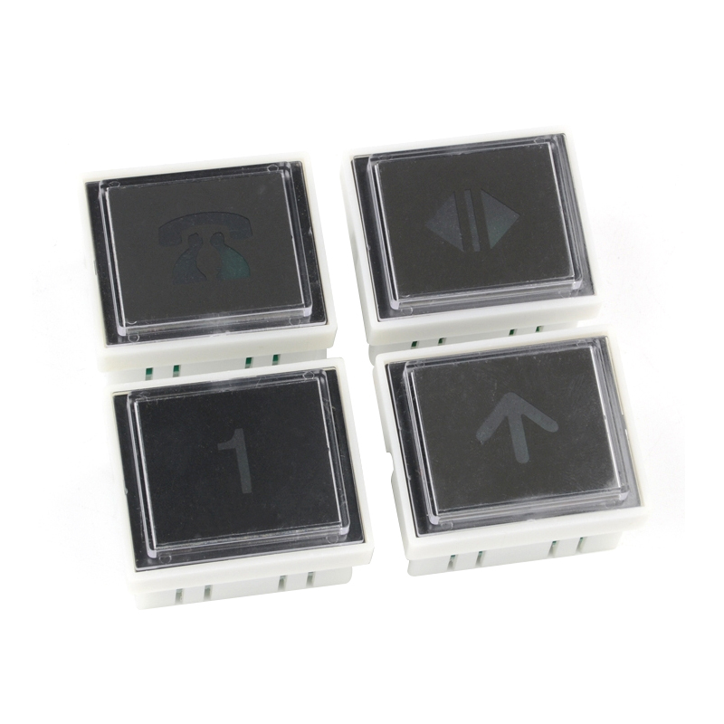 Mitsubishi HOPE Elevator Parts Elevator Button DA180 Black Face Square COP LOP Button MTD180DA180 MTD180