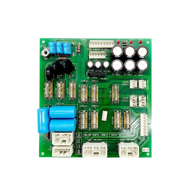 Yungtay Elevator Parts PCB Elevator NTVF Control Cabinet Fuse Board FB-SAFS(B0)W2000695