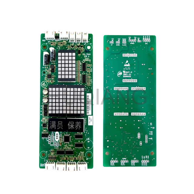 Elevator Parts Elevator COP LOP Display Board PCB SSL-7040 H07 BMX-01 E226252