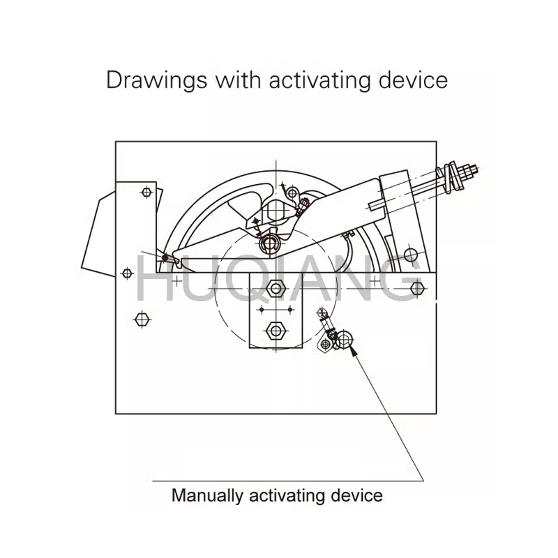 Elevator Parts Elevator Speed Limiter Elevator Tensioning Device XS3 XS2 XS12B For Thyssen Elevator