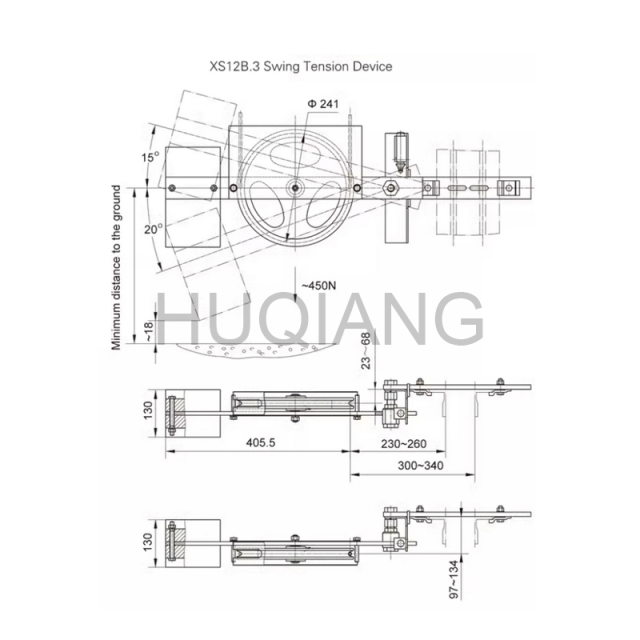 Elevator Parts Elevator Speed Limiter Elevator Tensioning Device XS3 XS2 XS12B For Thyssen Elevator