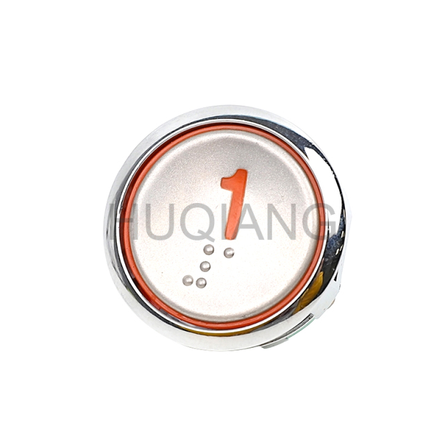 Elevator Parts Elevator Button Elevator Square Button KAS340 A4N47443 A4J47442 for Shanghai Hyundai Guangri Elevator