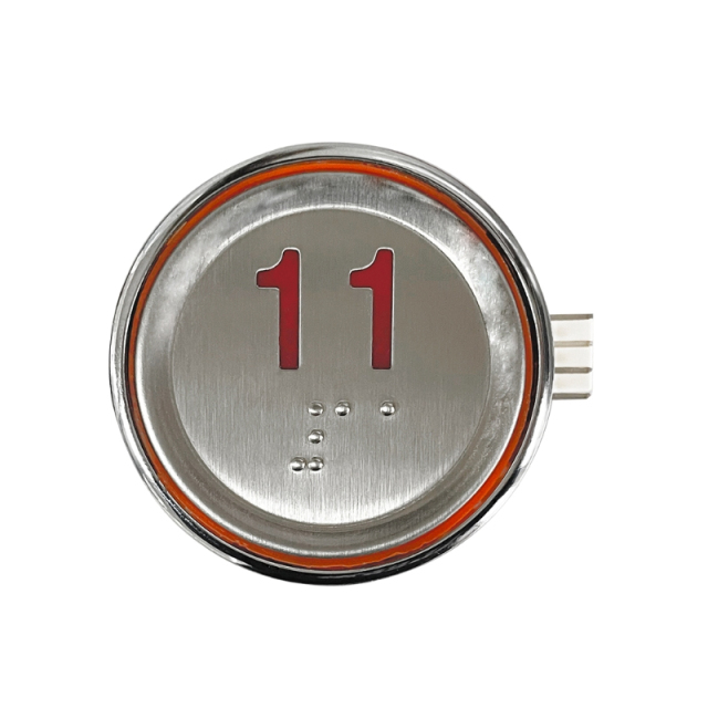 LG-sigma Elevator Parts Elevator Round Braille Button AK-29B