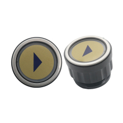 Elevator Parts Elevator Push Button D-type Round Push Button D2-CL 5400