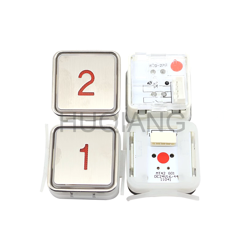 Thyssen Elevator Parts Elevator Button Elevator Square Button MTD270 AK-1 MT42 KA301