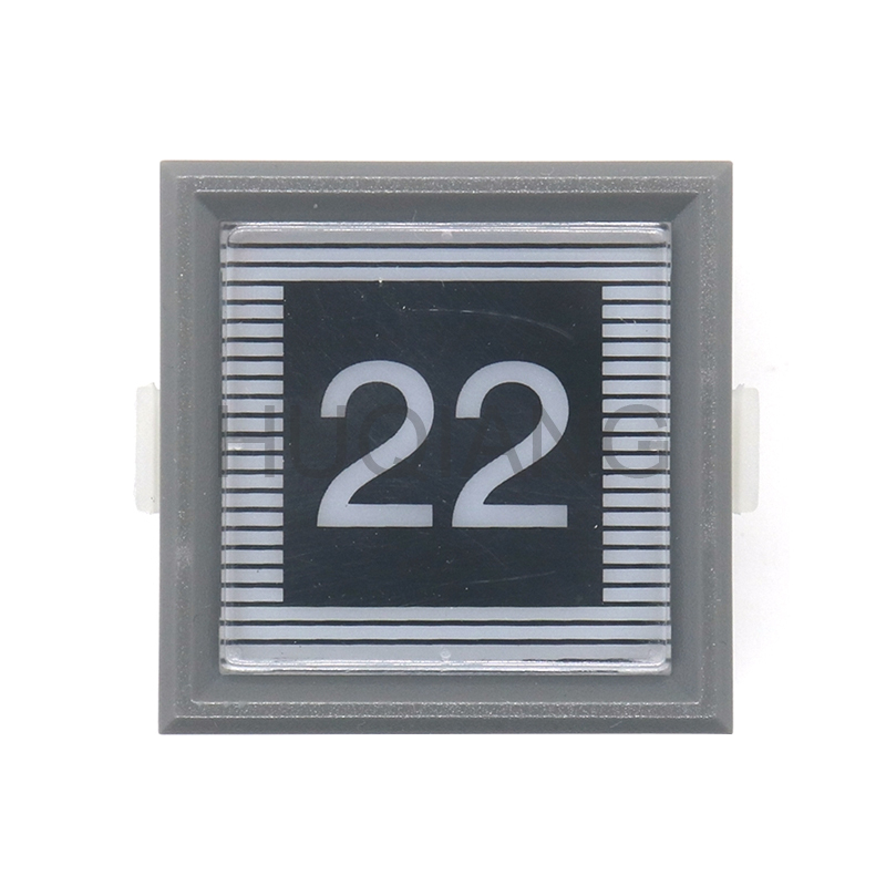 Toshiba Elevator Parts Elevator Button Car Square Button CV330 CS-41-GG