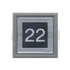 Toshiba Elevator Parts Elevator Button Car Square Button CV330 CS-41-GG