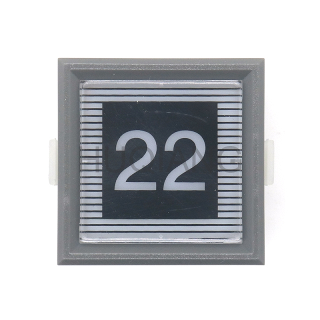 Toshiba Elevator Parts Elevator Button Car Square Button CV330 CS-41-GG