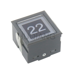 Toshiba Elevator Parts Elevator Button Car Square Button CV330 CS-41-GG