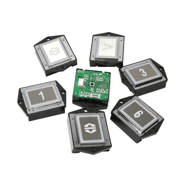 BST Lift Spare Parts Elevator Button A3N37516 A3J37515 for SJEC Fuji Elevator