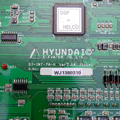 Shanghai Hyundai Elevator Parts PCB Elevator Door Machine Board Main Board DI-INT-7A-M Ver3.04