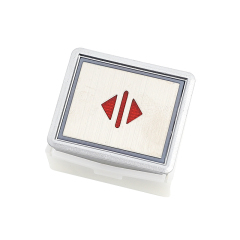 Canny Lift Parts Elevator Pushbutton Square Button BA200 A4N10298 A4J10299 for Canny