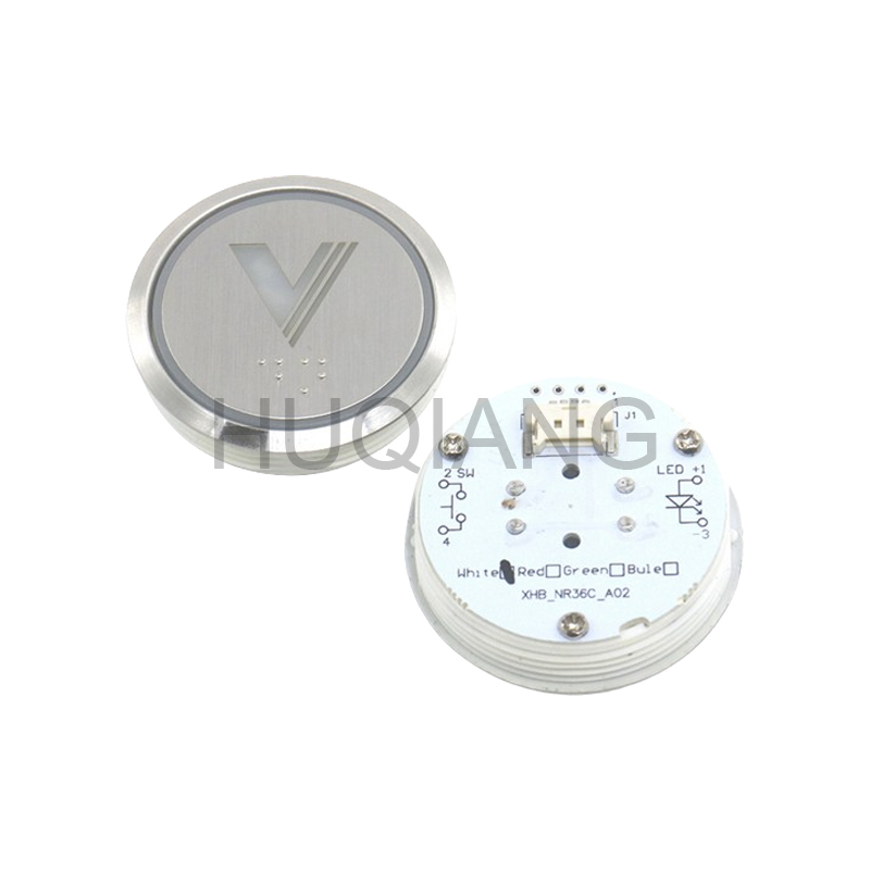 Elevator Parts Elevator Round Car Button XHB_NR36C_A02 B02 C02