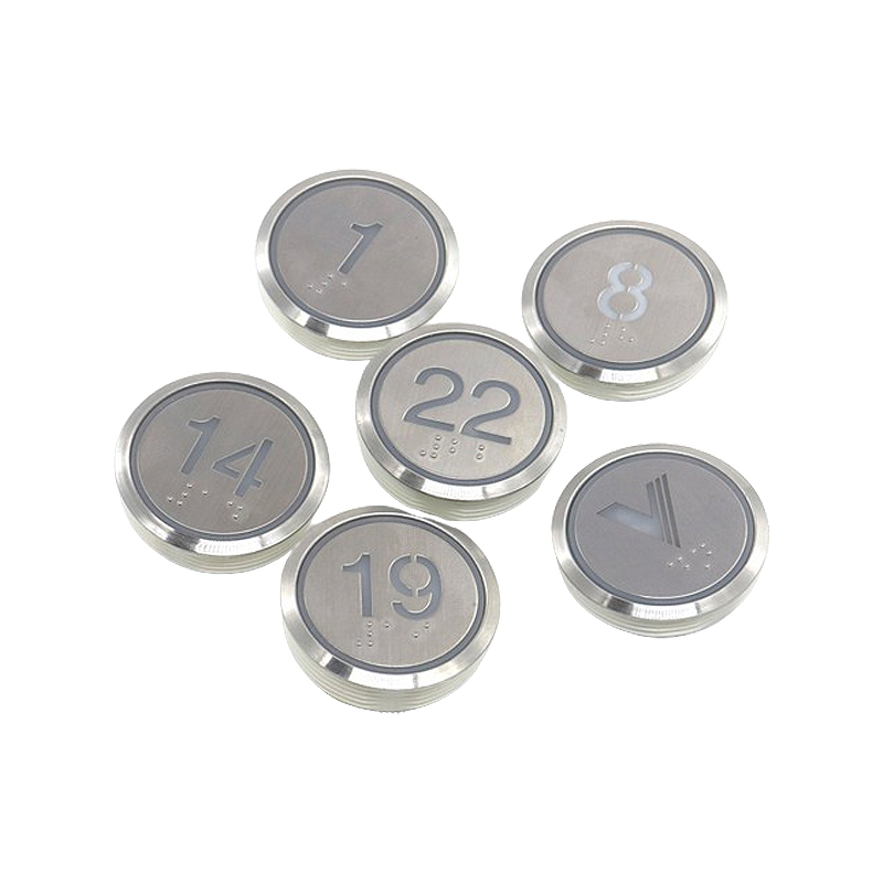 Elevator Parts Elevator Round Car Button XHB_NR36C_A02 B02 C02