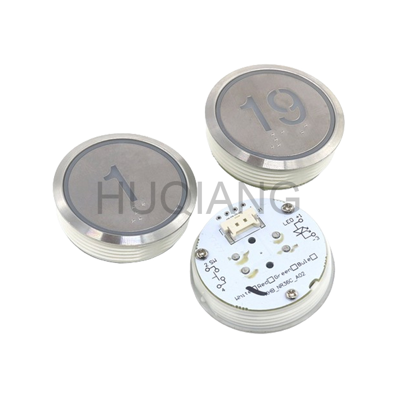 Elevator Parts Elevator Round Car Button XHB_NR36C_A02 B02 C02
