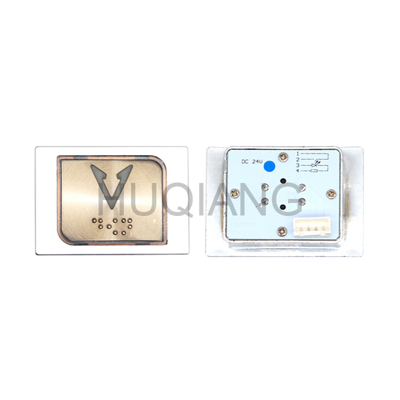 Elevator Parts Elevator Pushbutton Car Square Elevator Pushbutton KA306 MTD206