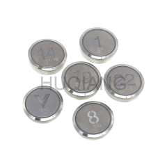 Elevator Parts Elevator Round Car Button XHB_NR36C_A02 B02 C02