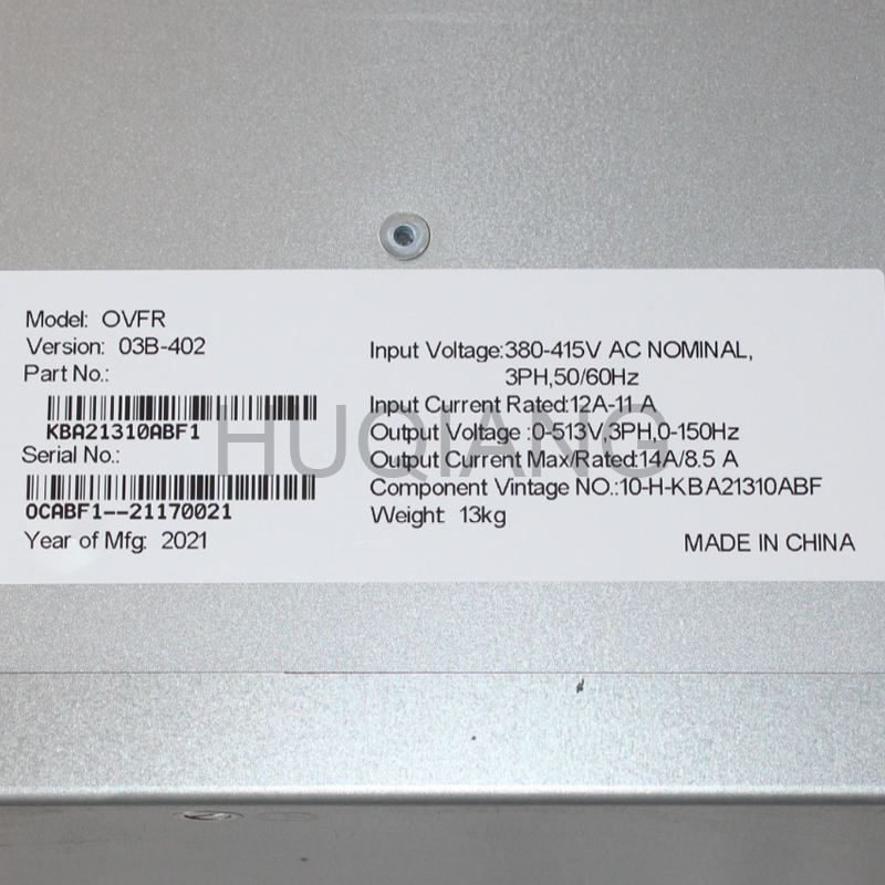 Elevator Parts Elevator Inverter OVFR03B-402 KBA21310ABF1 KAA21310ABF1 for Otis Elevator