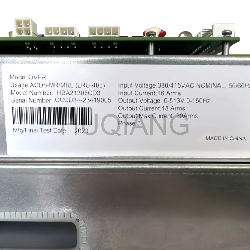 Elevator Parts Elevator Inverter OVFR04 ACD5-MR LRU-403 HCA HBA21305W2 W1 W3 for Otis Elevator