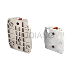 Elevator Parts 5500 5200 Elevator Counterweight Guide Shoe Sliding Guide Shoe Boot Liner 140 100*10/16mm