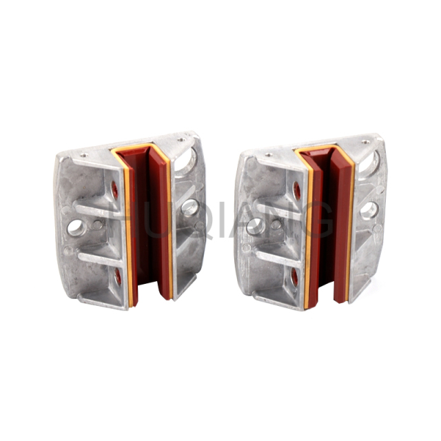 Elevator Parts 5500 5200 Elevator Counterweight Guide Shoe Sliding Guide Shoe Boot Liner 140 100*10/16mm