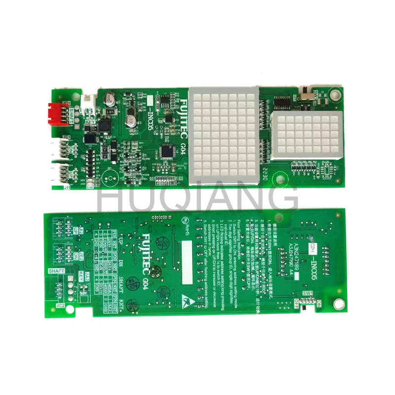 FUJITEC Elevator Parts PCB Elevator COP LOP Display Board A3N247189 A3J247190 C2H-INC05 G04