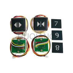 FUJITEC Elevator Parts Elevator Square Button MTD111 A4J10631 A6