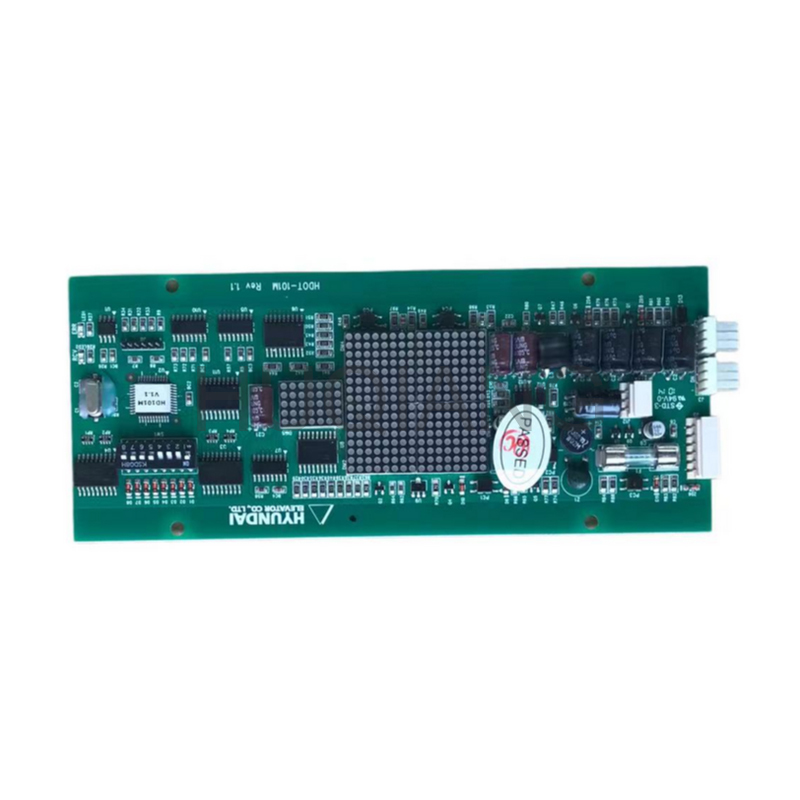 Shanghai Hyundai Elevator Parts PCB Elevator COP LOP Display Board STVF -2S HDOT-101M