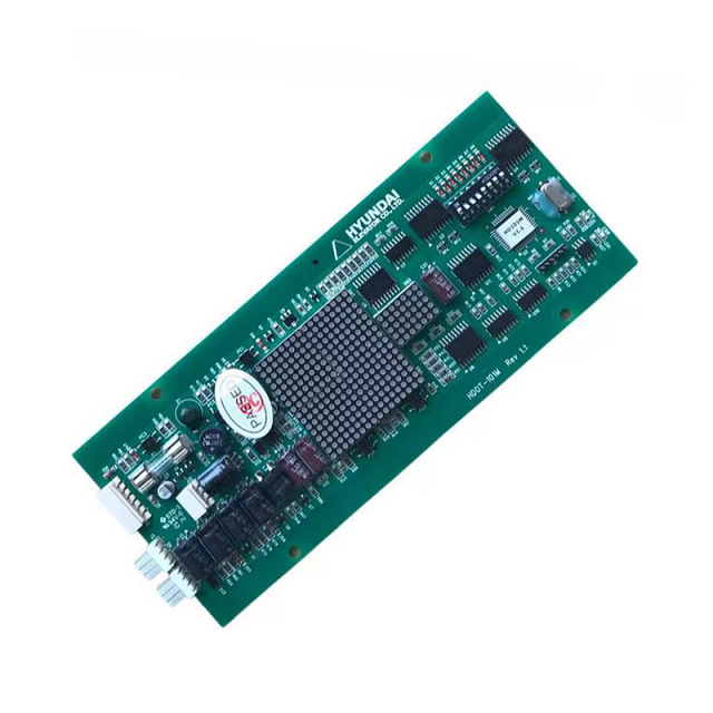 Shanghai Hyundai Elevator Parts PCB Elevator COP LOP Display Board STVF -2S HDOT-101M
