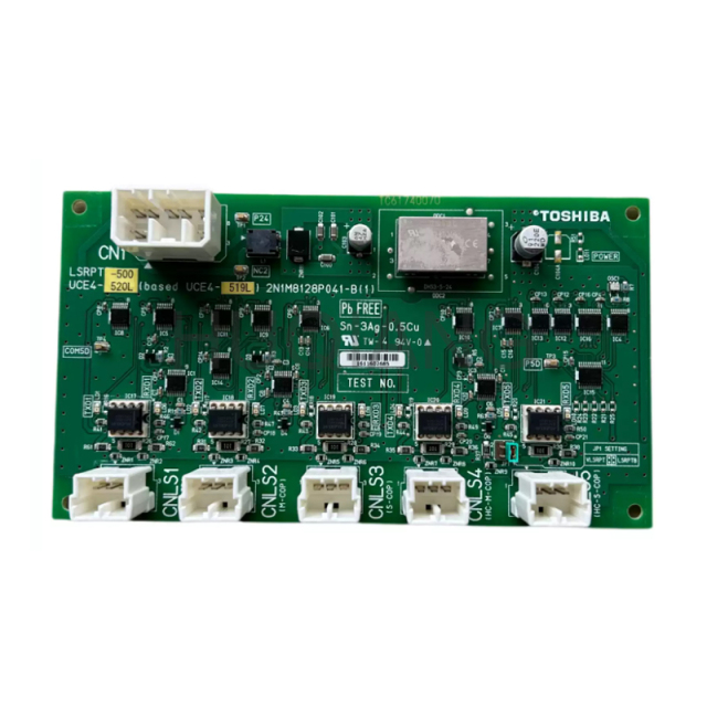 Toshiba Elevator Parts PCB Elevator Signal Booster Board LSRPT-500 UCE4-520L UCE4-519L 2N1M8128P041