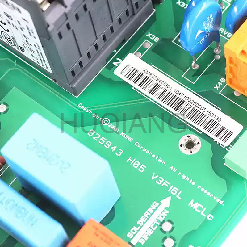 Elevator Parts PCB Elevator Inverter V3F16L A3 Board Contactor Board KM825940G01 825943H05