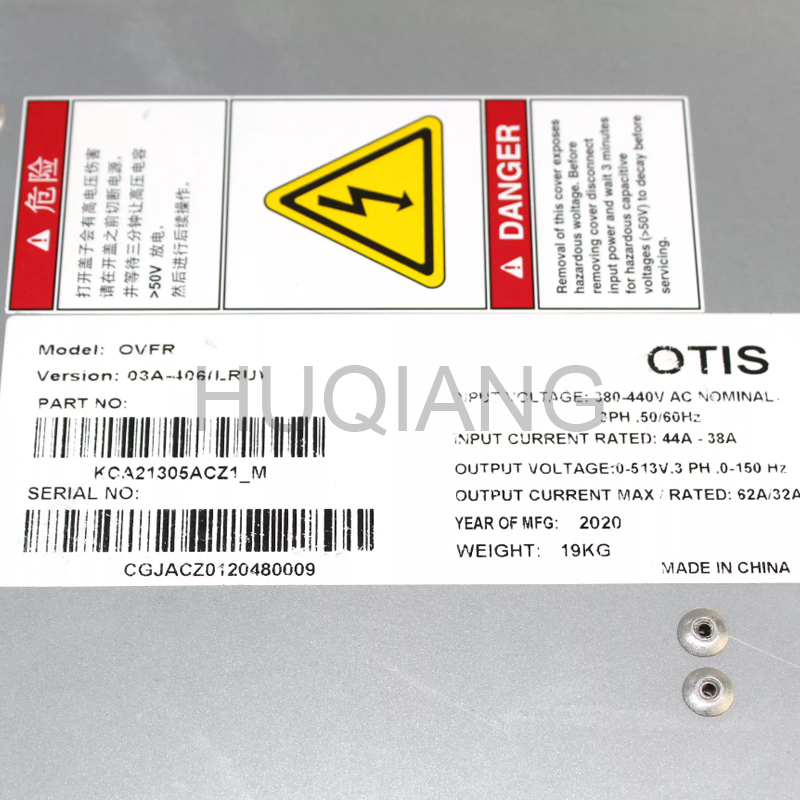 Elevator Parts Elevator Inverter OVFR03A-406(LRU) KCA21305ACZ1-M 21305ACZ2