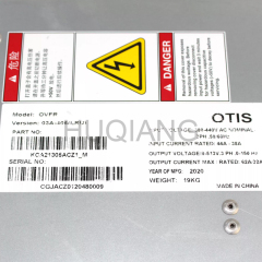 Elevator Parts Elevator Inverter OVFR03A-406(LRU) KCA21305ACZ1-M 21305ACZ2