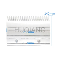 Escalator Parts Escalator Aluminum Comb Plate XAA453CD GAA453BM for Xizi Otis Elevator