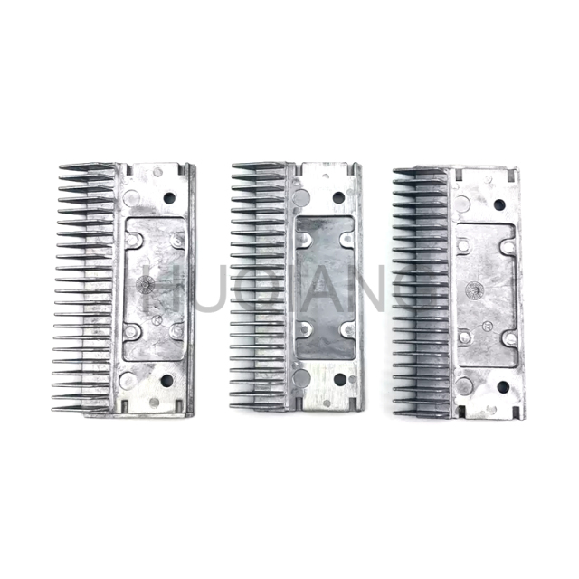 Escalator Parts Escalator Parts Aluminum Alloy 22 Teeth Aluminum Escalator Comb Plate SMR313609 22 9300