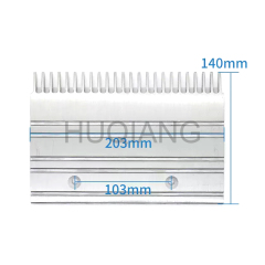 Escalator Parts Escalator Aluminum Comb Plate XAA453CD GAA453BM for Xizi Otis Elevator