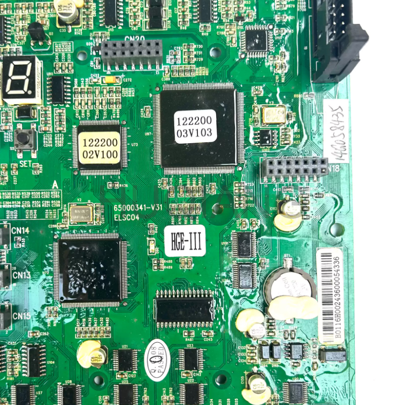 Hitachi Elevator Parts PCB Elevator HGE Main Board 65000341-V31 ELSC04HGE-III