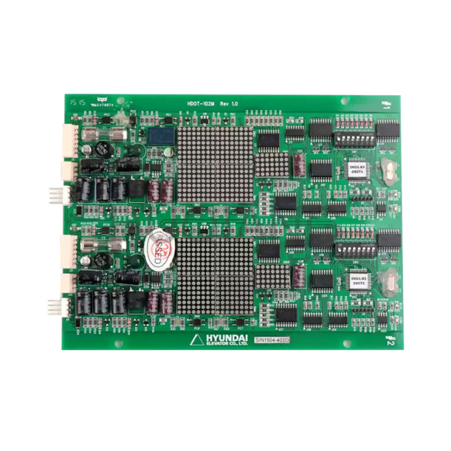 Hyundai Elevator Parts PCB STVF-2S Elevator Parallel Dot Matrix Display Board COP LOP Board HDOT-102M