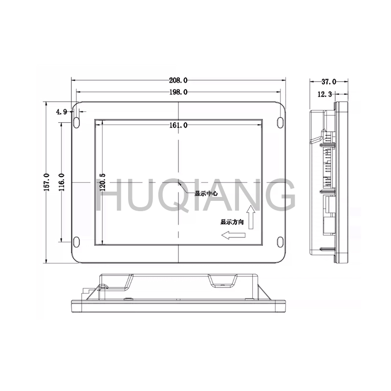 Stade Elevator Parts Elevator Systems Car Display SFTC-CCB-T8-TPJ-YY