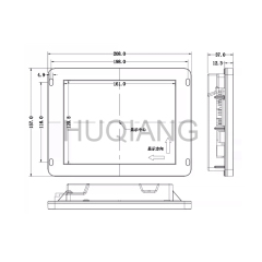 Stade Elevator Parts Elevator Systems Car Display SFTC-CCB-T8-TPJ-YY