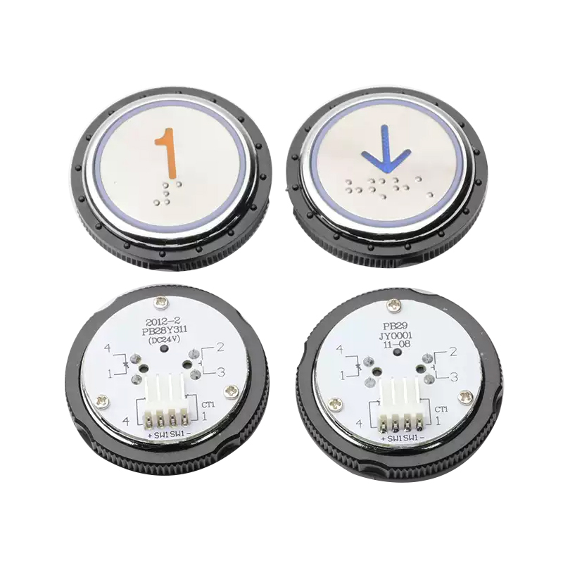 Elevator Parts Elevator Button Round Stainless Steel Button PB28Y311 PB29JY0001