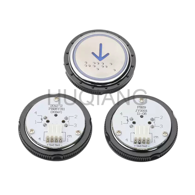 Elevator Parts Elevator Button Round Stainless Steel Button PB28Y311 PB29JY0001