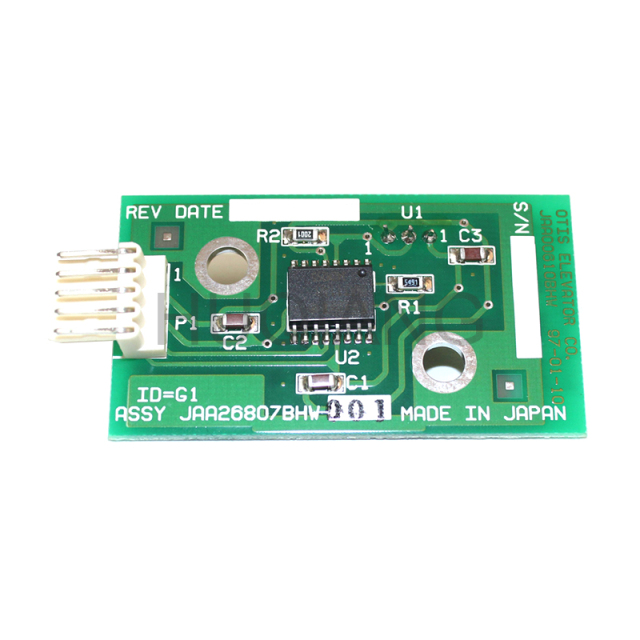Elevator Parts PCB Elevator Temperature Sensor Board JAA26807BHW001 for Otis Elevator