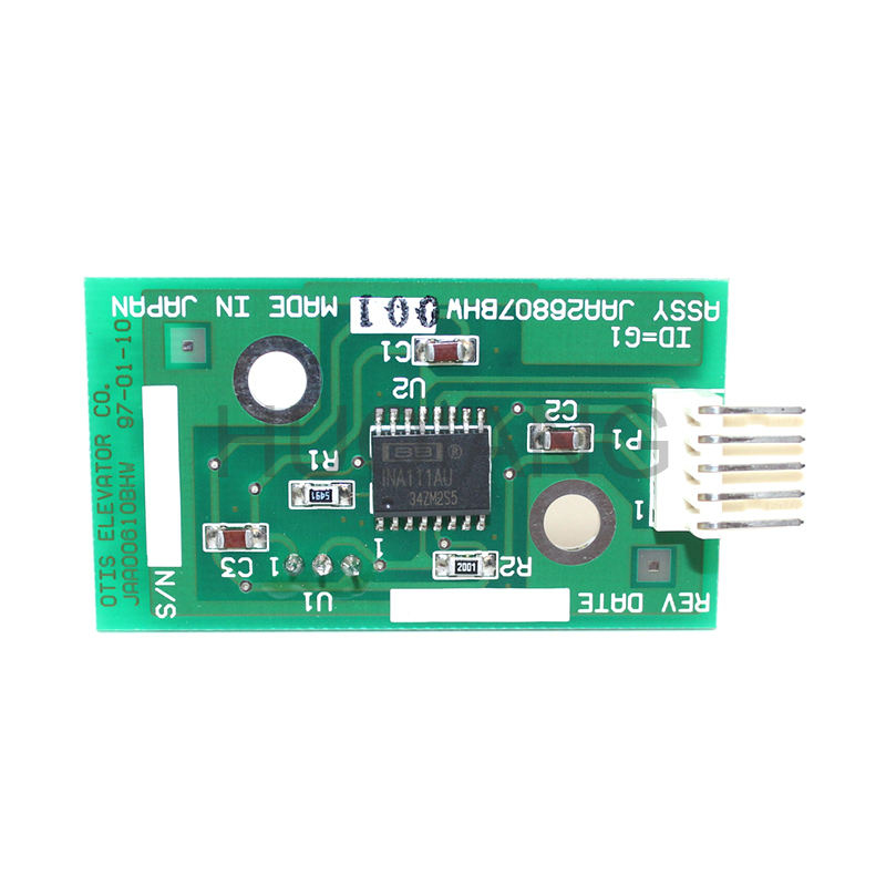 Elevator Parts PCB Elevator Temperature Sensor Board JAA26807BHW001 for Otis Elevator