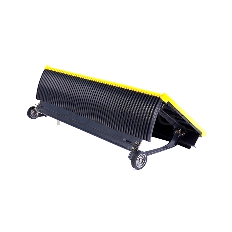 Hitachi Escalator Parts Stainless Steel Steps Four Sides Yellow Edge Escalator Step Treads
